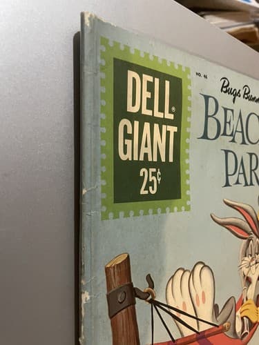 Dell Giant Bugs Bunny Beach Party #46 (1961 Dell Comics) Looney Tunes - Thumbnail 3