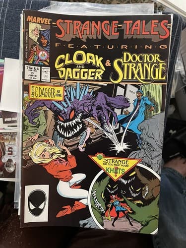 LOT Of 10 STRANGE TALES VOL 2 #1-10 (1987 Marvel) DR STRANGE CLOAK & DAGGER, KEY - Thumbnail 7
