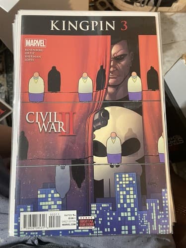 Kingpin Civil War II #1 - 4 (2016 Marvel) Complete Set Of 4 - Thumbnail 4