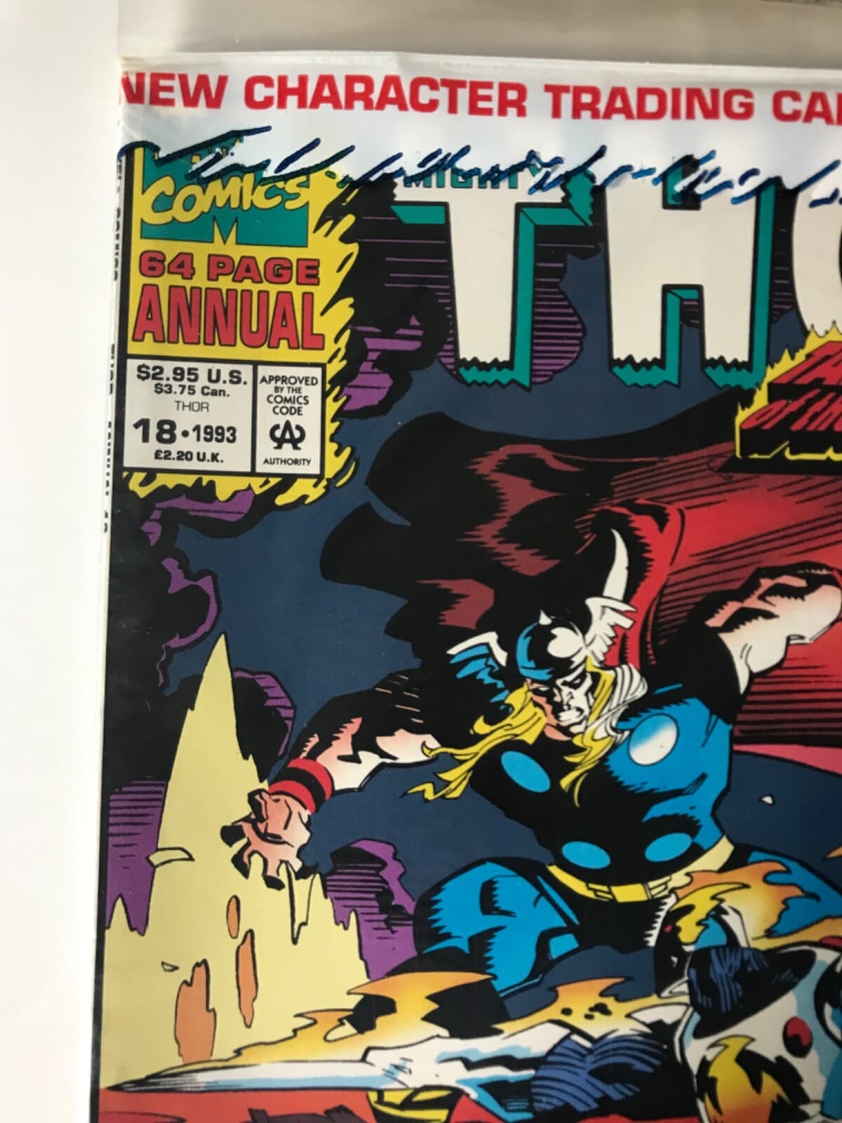 Thor Annual #18 (1993 Marvel) 1st Cameo Lady Loki Sealed Polybagged - Thumbnail 6