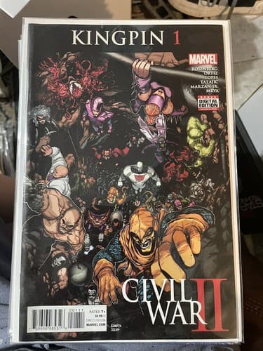 Kingpin Civil War II #1 - 4 (2016 Marvel) Complete Set Of 4 - Thumbnail 2