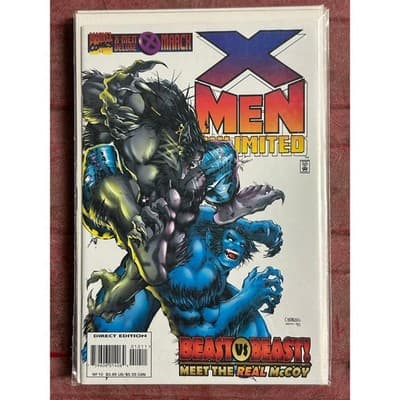 X-Men Unlimited #4, 5, 8, 9, 10 (1994 Marvel) Lot of 5 - 1 Key Issue - Thumbnail 6