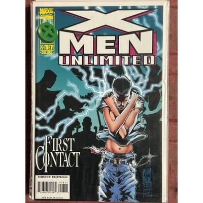 X-Men Unlimited #4, 5, 8, 9, 10 (1994 Marvel) Lot of 5 - 1 Key Issue - Thumbnail 4