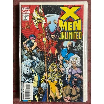 X-Men Unlimited #4, 5, 8, 9, 10 (1994 Marvel) Lot of 5 - 1 Key Issue - Thumbnail 3
