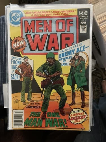 Lot Of 3 Men of War #9 - 11 (1978 DC) - Thumbnail 3
