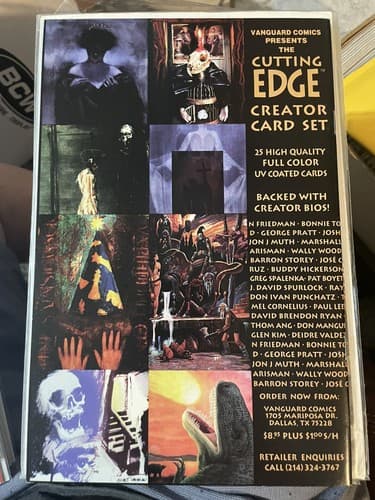 Tales From the Edge #8 (1993 Vanguard Graphics) Limited Edition 1 of 2000 Pratt - Thumbnail 3