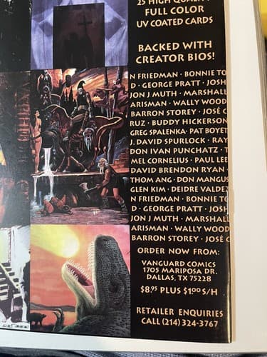 Tales From the Edge #8 (1993 Vanguard Graphics) Limited Edition 1 of 2000 Pratt - Thumbnail 4