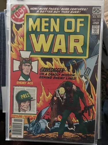 Lot Of 3 Men of War #9 - 11 (1978 DC) - Thumbnail 4