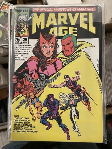Lot Of 8 Marvel Age #21, 23, 24, 25, 26, 27, 28, 29 (1984 Marvel) 1 KEY ISSUE - Thumbnail 9