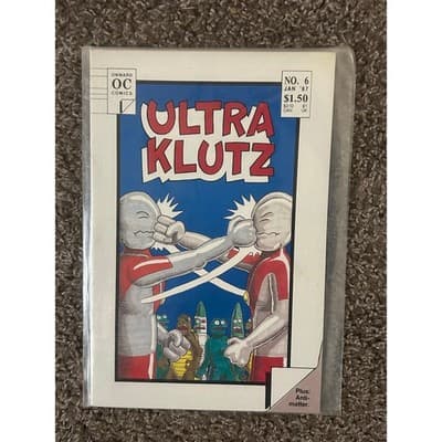 Ultra Klutz #5, 6, 8 (1986 Onward Comics) Lot of 3 - Thumbnail 3