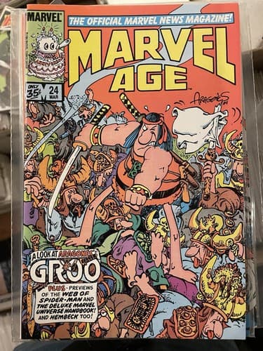 Lot Of 8 Marvel Age #21, 23, 24, 25, 26, 27, 28, 29 (1984 Marvel) 1 KEY ISSUE - Thumbnail 4