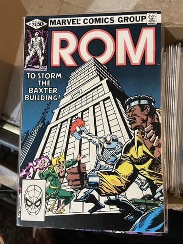 Lot Of 5 ROM Spaceknight #21 - 25 (1981 Marvel) 2 KEYS - Thumbnail 4