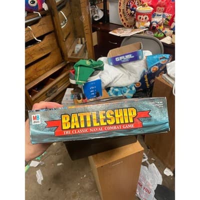 Battleship: The Classic Naval Combat Game Board Game by Milton Bradley - Thumbnail 3