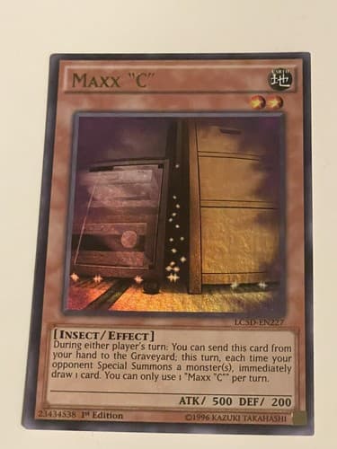 Maxx "C" - LC5D-EN227 - Ultra Rare - 1st Edition - Yu-Gi-Oh - Image 1