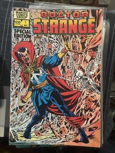 DOCTOR STRANGE SPECIAL EDITION #1 (1983 Marvel) WRAP-AROUND COVER WRIGHTSON - Image 1