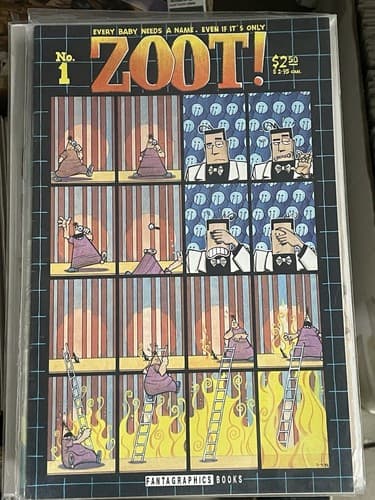Zoot! #1 & 4 (1992 Fantagraphics) Lot Of 2 - Thumbnail 2