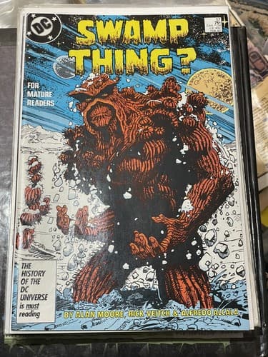 Lot Of 3 SWAMP THING #57, 58, 66 (1982 DC) Adam Strange Hawkman ALAN MOORE - Thumbnail 2