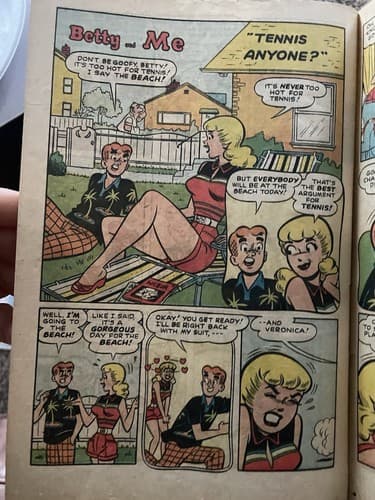 BETTY AND ME #1 (1965 ARCHIE Series) Coverless SILVER AGE/ KEY- Complete - Thumbnail 7