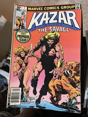 Lot Of 3 Ka-Zar the Savage #1 - 3 (1981 Marvel) Shanna - Thumbnail 2