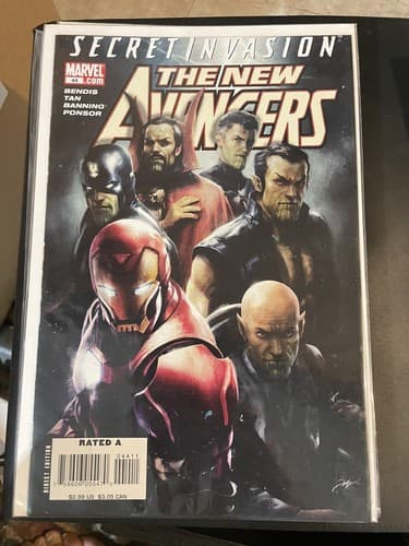 Lot Of 5 New Avengers 1st Series #42 - 46 (2005 Marvel) Secret Invasion - Thumbnail 4