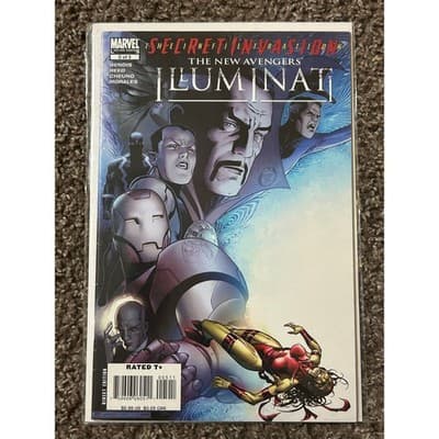 New Avengers Illuminati #4 & 5 (2007 Marvel) Lot of 2 - 1 KEY ISSUE - Thumbnail 3