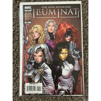 New Avengers Illuminati #4 & 5 (2007 Marvel) Lot of 2 - 1 KEY ISSUE - Thumbnail 2