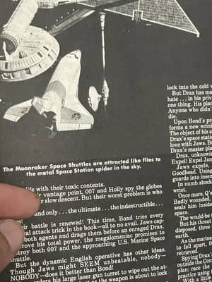 MOONRAKER Official Mag. (1979 Warren Pub) JAMES BOND 007 Ian Fleming BOND GIRL - Thumbnail 10