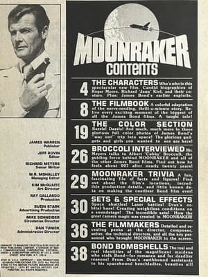 MOONRAKER Official Mag. (1979 Warren Pub) JAMES BOND 007 Ian Fleming BOND GIRL - Thumbnail 9