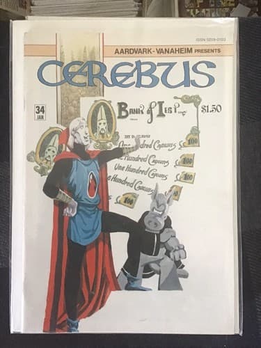 Cerebus #34, 35, 37, 39, 40, 41, 42 (1977 Aardvark-Vanaheim) Bronze Age Lot Of 7 - Thumbnail 2