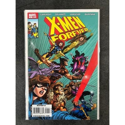 X-Men Forever 2nd Series #1, 1 Giant Size, 1 Alpha 2009-10 Marvel) Lot of 3 - Thumbnail 2