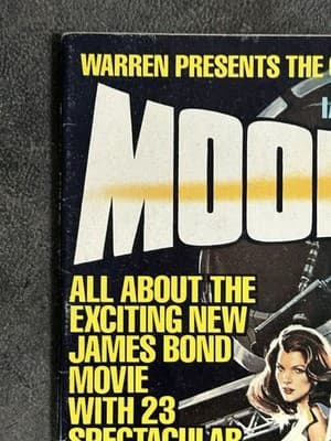 MOONRAKER Official Mag. (1979 Warren Pub) JAMES BOND 007 Ian Fleming BOND GIRL - Thumbnail 7