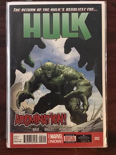 Lots Of 4 Hulk 2nd Series #1, 2, 3, 5 (2014 Marvel) - Thumbnail 3