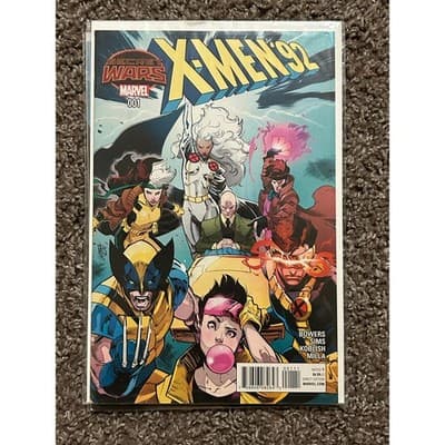 X-Men â92 #1 & 1 Gwen Variant (2005 Marvel) Lot of 2 Secret Wars Key Issue - Thumbnail 3