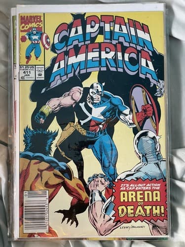 Captain America #411 - 416 (1968 Marvel) Lot of 6 Crossbone, Savage Land - Thumbnail 2