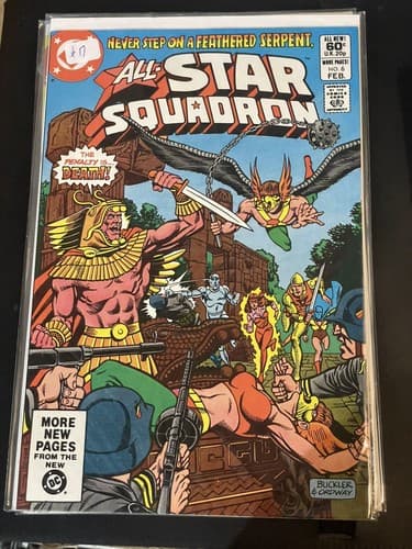 Lot Of 9 ALL-STAR SQUADRON #1, 3, 4 - 8, 11, 12 (1981 DC) - Thumbnail 6