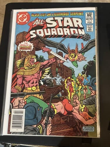 Lot Of 5 ALL-STAR SQUADRON #1, 3, 4, 6, 8 (1981 DC) - Thumbnail 5