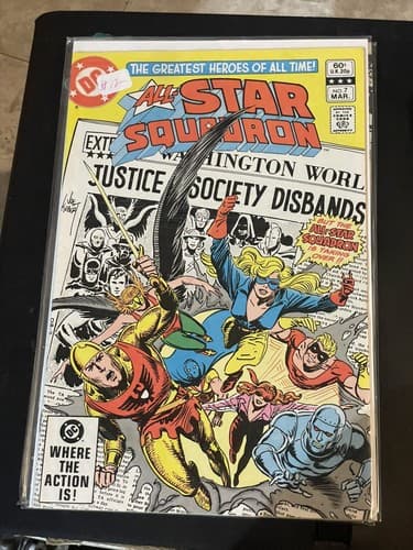 Lot Of 9 ALL-STAR SQUADRON #1, 3, 4 - 8, 11, 12 (1981 DC) - Thumbnail 7