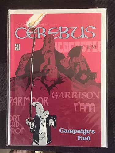 Cerebus #34, 35, 37, 39, 40, 41, 42 (1977 Aardvark-Vanaheim) Bronze Age Lot Of 7 - Thumbnail 8