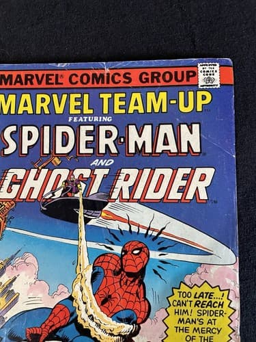 MARVEL TEAM-UP #58 (1972 Marvel) Ghost Rider - Thumbnail 6