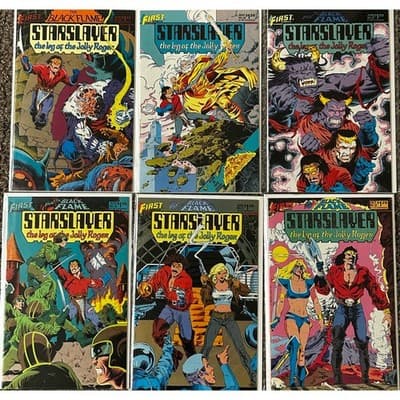 Starslayer #26, 28, 29, 30, 31, 33 (1985 First) Lot of 6 - Image 1