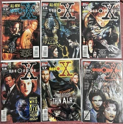 The X-Files #13, 14, 15, 16, 17, 1 Special Edition (1995 Topps Comics) Lot Of 6 - Image 1