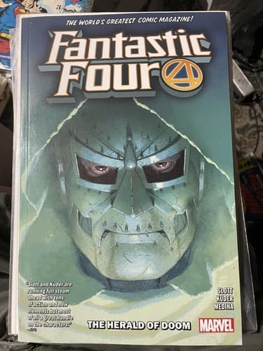 Fantastic Four Vol. 3 (2019 Marvel Herald Of Doom Softcover TPB Graphic Novel - Image 1