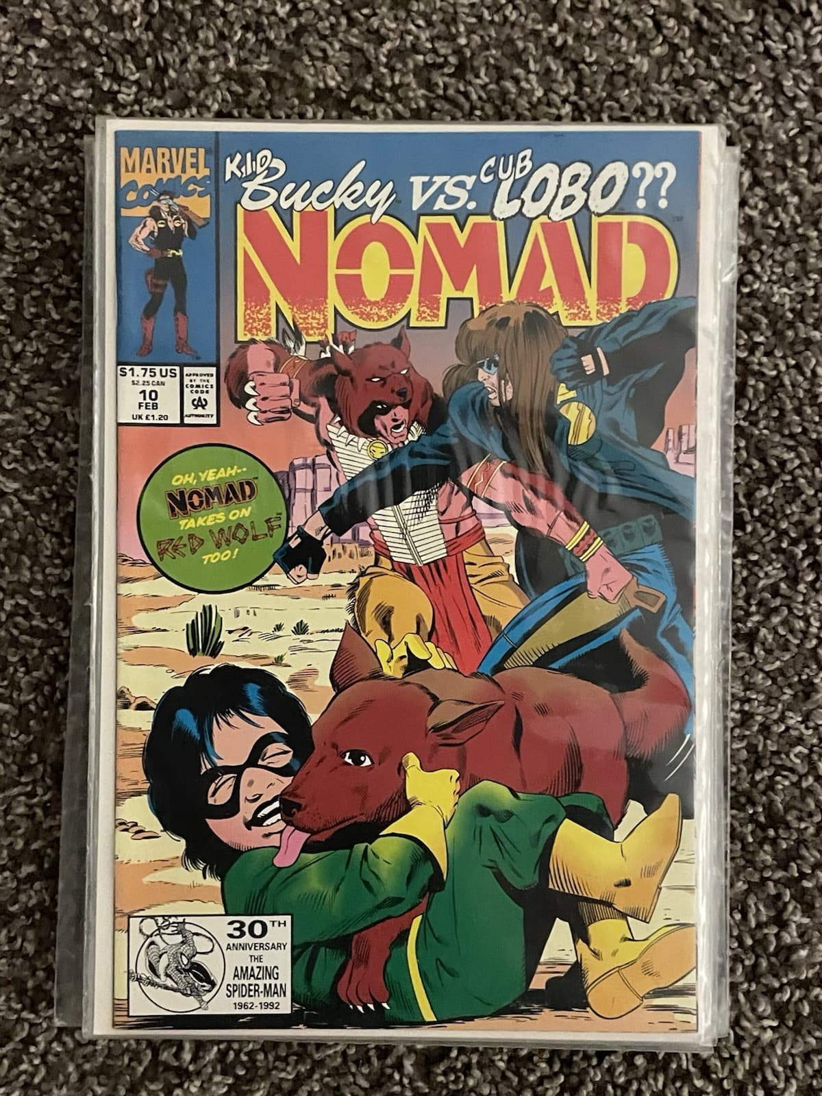Nomad #10 & 11 (1993 Marvel) Red Wolf Lot Of 2 - Thumbnail 2