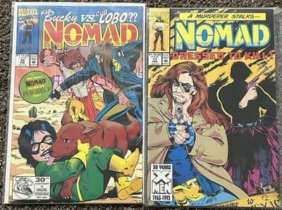 Nomad #10 & 11 (1993 Marvel) Red Wolf Lot Of 2 - Image 1