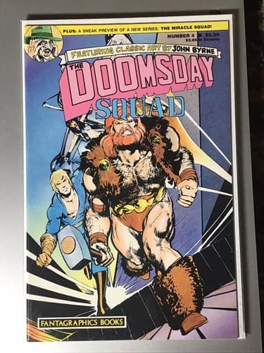Doomsday Squad 1, 2, 4, 5, 6 (1986 Fantagraphic) John Byrne - Thumbnail 4
