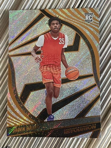 Jaden Hardy 2022 Chronicles Revolution Draft Picks #34 RC-Dallas Mavericks - Image 1