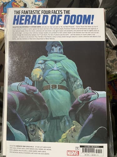 Fantastic Four Vol. 3 (2019 Marvel Herald Of Doom Softcover TPB Graphic Novel - Thumbnail 2