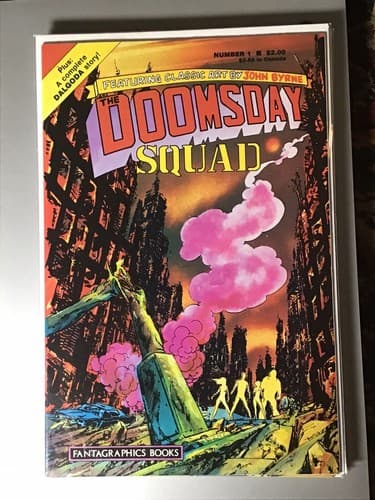 Doomsday Squad 1, 2, 4, 5, 6 (1986 Fantagraphic) John Byrne - Thumbnail 2