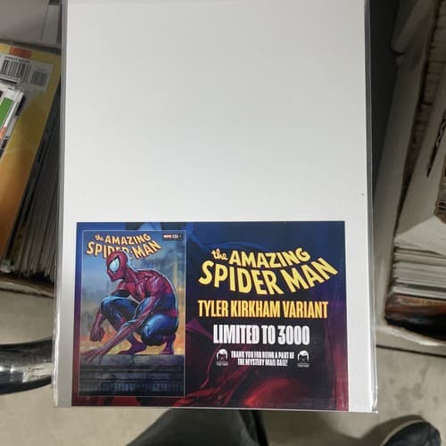 Amazing Spider-Man #37 (2024 Marvel) Tyler Kirkham Variant LTD To 3000 - Thumbnail 2