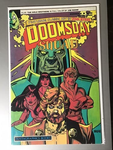 Doomsday Squad 1, 2, 4, 5, 6 (1986 Fantagraphic) John Byrne - Thumbnail 6